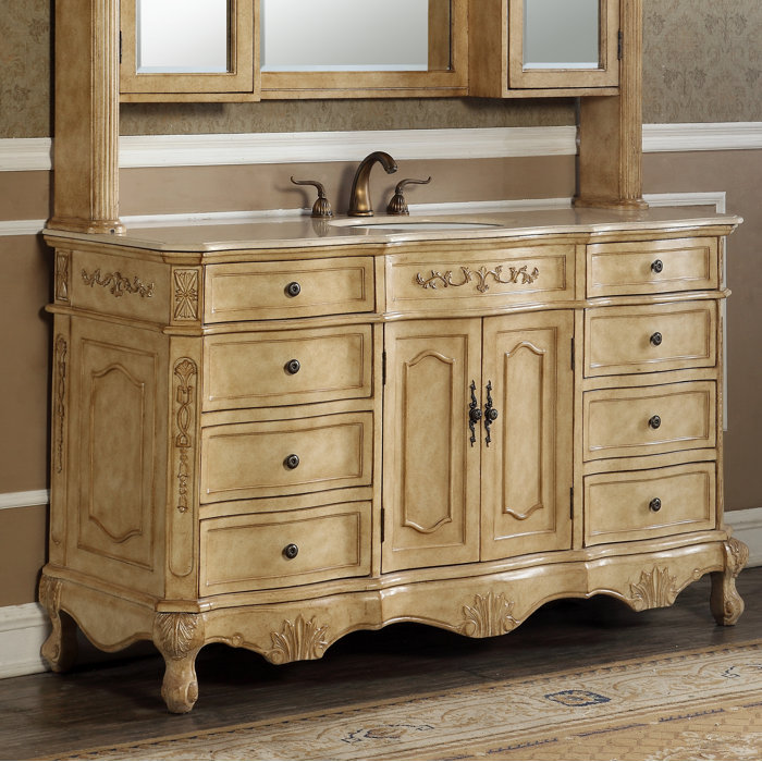 Astoria Grand Isadora 60" Single Bathroom Vanity Set Wayfair